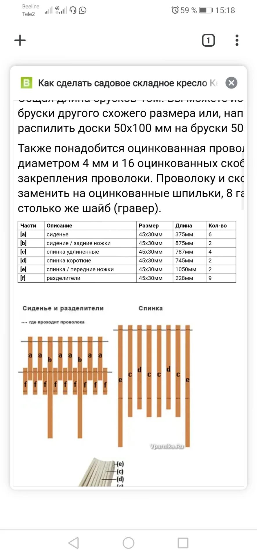 Порядок сборки кресла кентукки Стулья Кентукки - DRIVE2