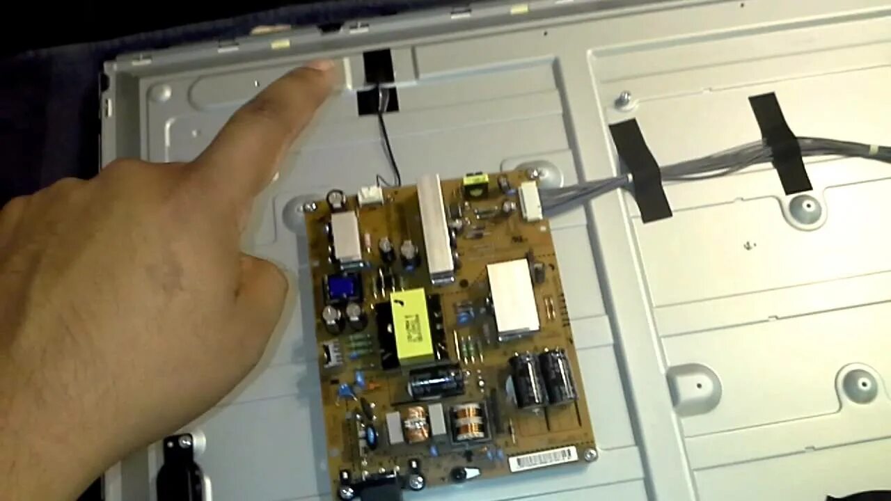 Порядок сборки лед экрана телевизора LG 42LN5300 - UB - YouTube