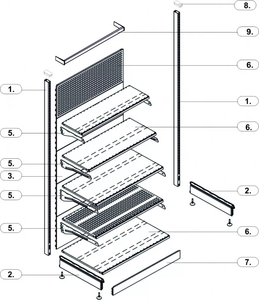 Порядок сборки магазина Как выбрать торговый стеллаж в магазин - Линия Торговли