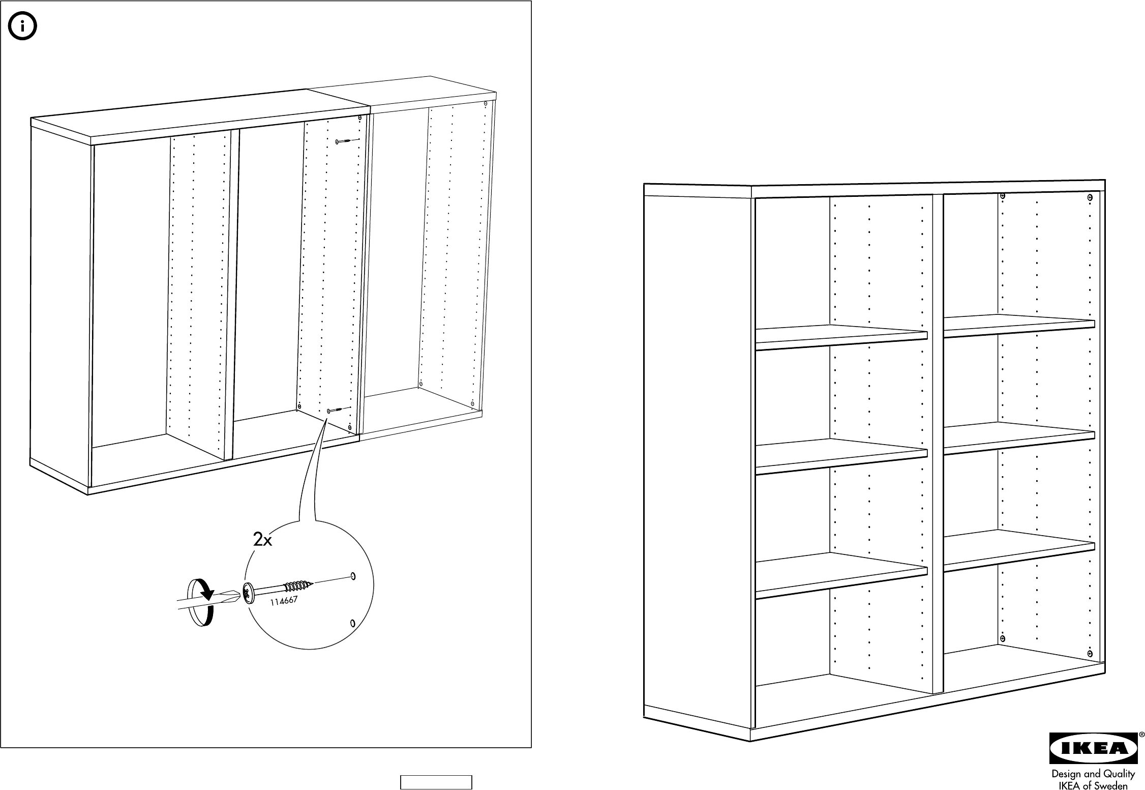 Порядок сборки навесного шкафа гостиной альфа 2 Manual Ikea Besta Kast (page 1 of 10) (English, German, Dutch, Danish, French, I