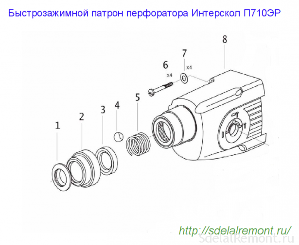 Порядок сборки перфоратора интерскол 26 How to dismantle hammers Interskol different models