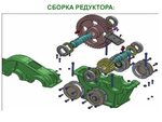 Порядок сборки редуктора Порядок сборки редуктора