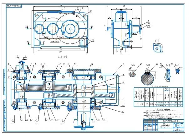 Порядок сборки редуктора AllDrawings.ru Редуктор Дм: https://alldrawings.ru/spisok-kategorij/item/redukto