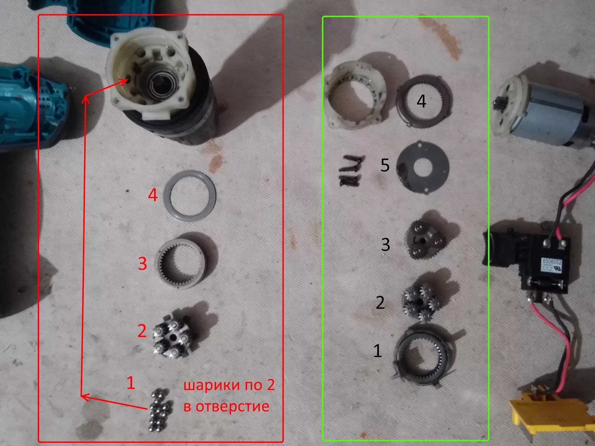 Порядок сборки редуктора шуруповерта Разборка шуруповерта Makita BHP 343 - Сообщество "Сделай Сам" на DRIVE2