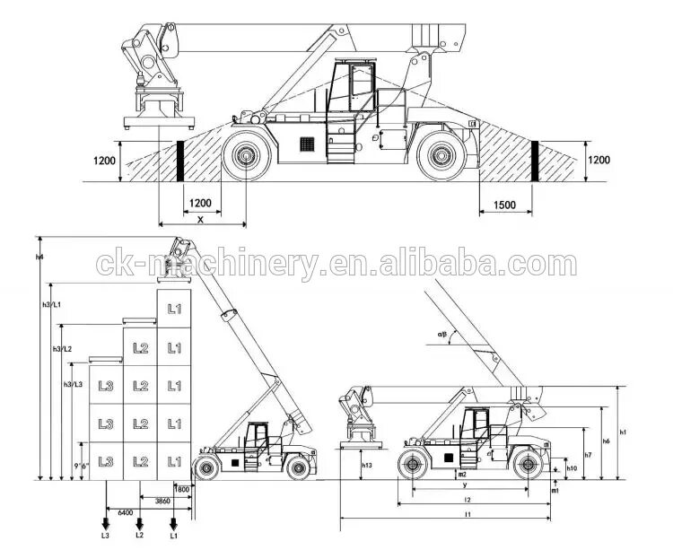 Порядок сборки ричстакера Loaded Container Handler(sany Srsc45c30 Reach Stacker) - Buy Loaded Container Ha