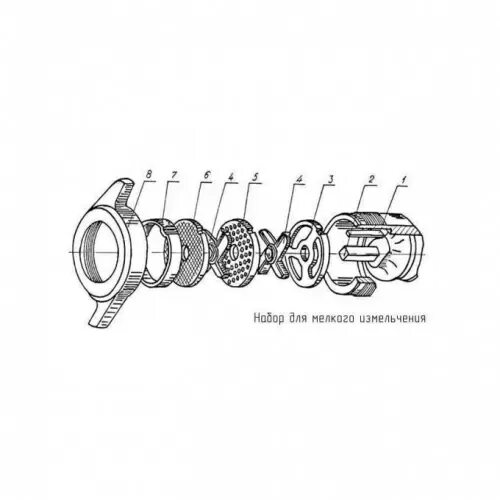 Порядок сборки ручной мясорубки Мясорубка Торгмаш МИМ 300 Купить в Москве