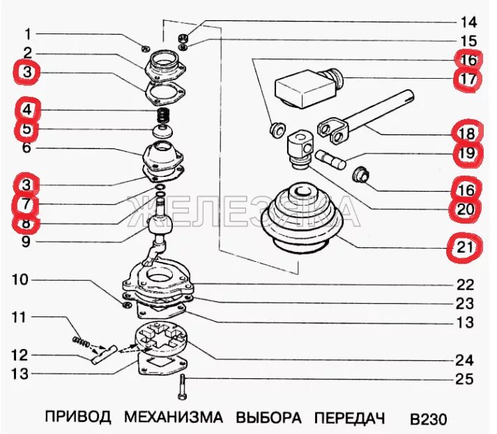 Порядок сборки рычага упп нива Короткоходная кулиса на 4ст. КПП с механизмом от ш.нива - Lada 2101, 1,5 л, 1980