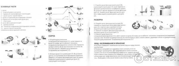 Порядок сборки самоката Отзыв о Самокат Roadweller Urban X вспомнил детство (подойдет как школьнику, так