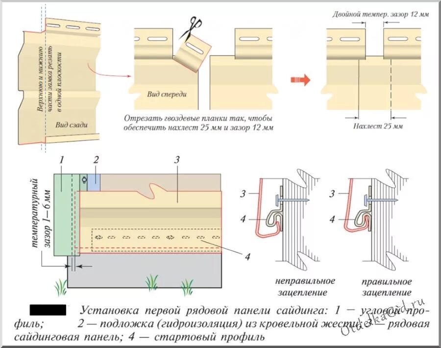 Порядок сборки сайдинга Монтаж сайдинга своими руками - пошаговая инструкция!