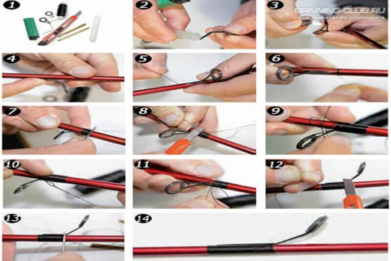 Порядок сборки спиннинга поэтапно Рыбалка на спиннинг Спиннинг Клаб - советы для начинающих рыбаков