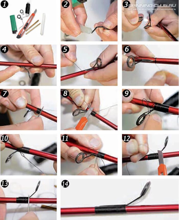 Порядок сборки спиннинга поэтапно Рыбалка на спиннинг Спиннинг Клаб - советы для начинающих рыбаков