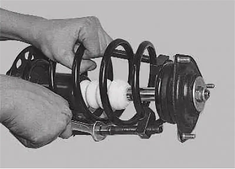 Порядок сборки стойки приора Dismantling the front telescopic rack (Lada Priora 1, 2007-2018, VAZ-2170) - "Ch