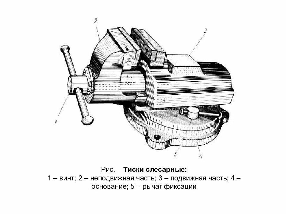 Порядок сборки тисков Виды слесарных тисков фото - DelaDom.ru