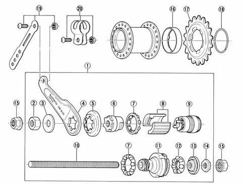 Порядок сборки велосипеда стелс A Case for the Coaster Brake Recycled bike parts, Bike, Bike parts