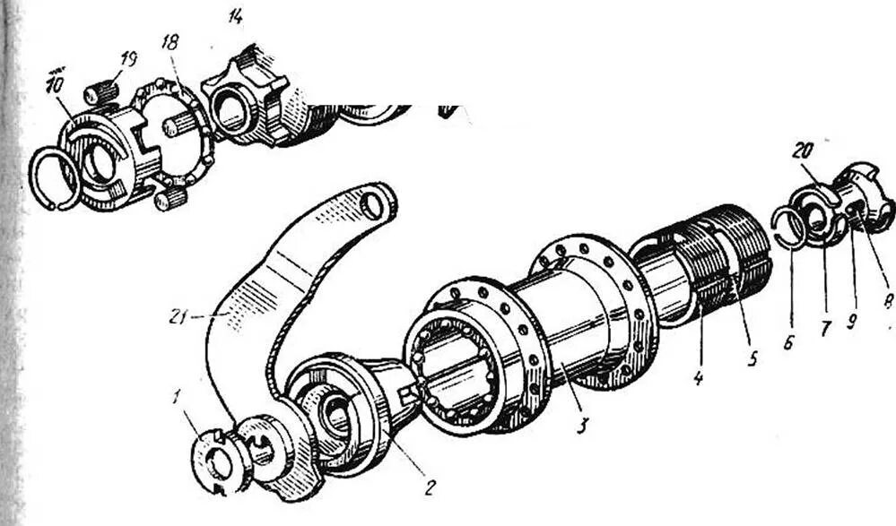 Порядок сборки втулки заднего колеса велосипеда Схема сборки заднего
