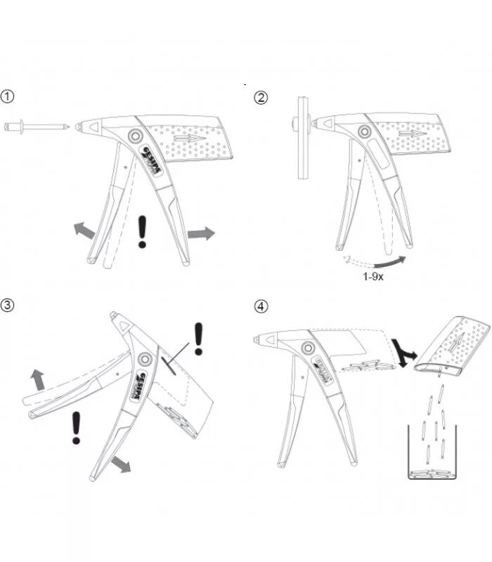 Порядок сборки заклепочника Заклепочник ручной Gesipa Flipper - Rivettool Челябинск