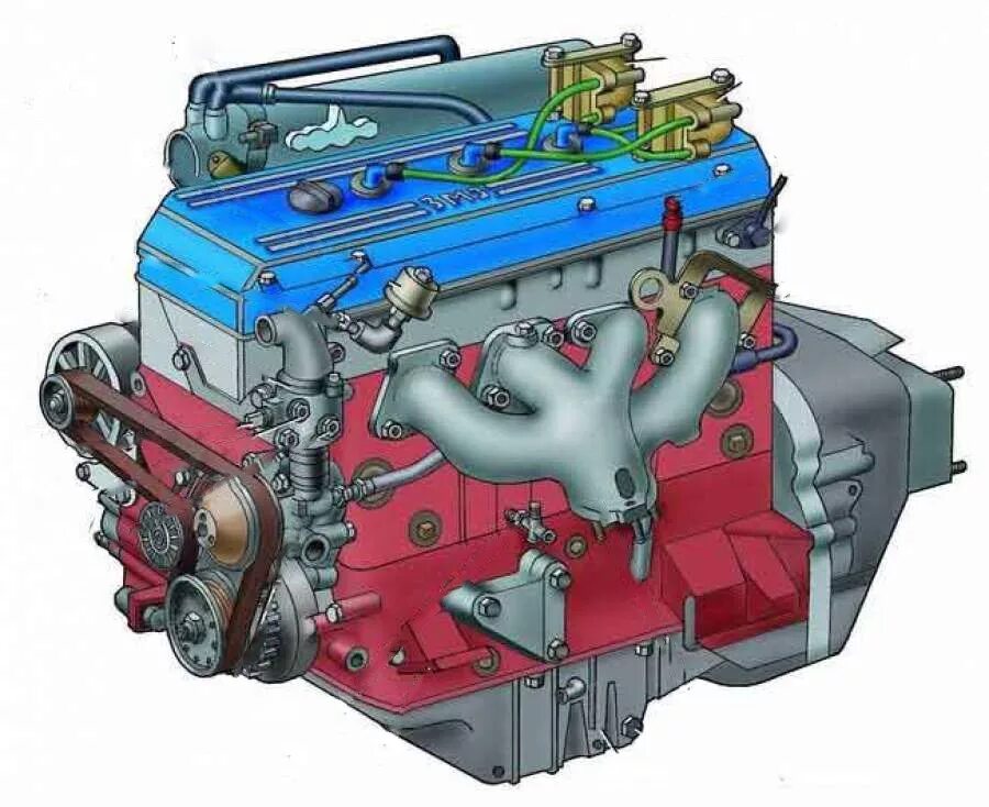 Порядок сборки змз 406 Импортозамещение двс, ЗМЗ-406 на фронтеру ч.1 - Opel Frontera A, 2,3 л, 1993 год