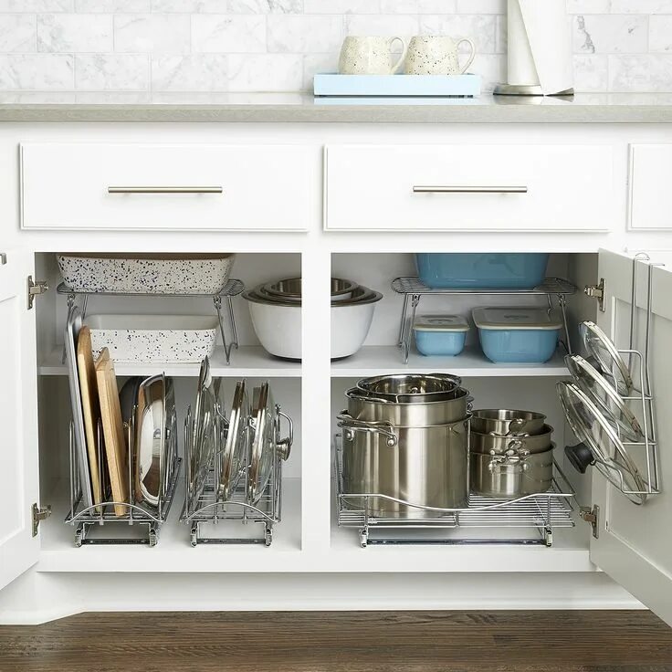 Порядок в кухонных шкафах фото Organize Your Kitchen Like A Professional Diy kitchen storage, Cabinets organiza