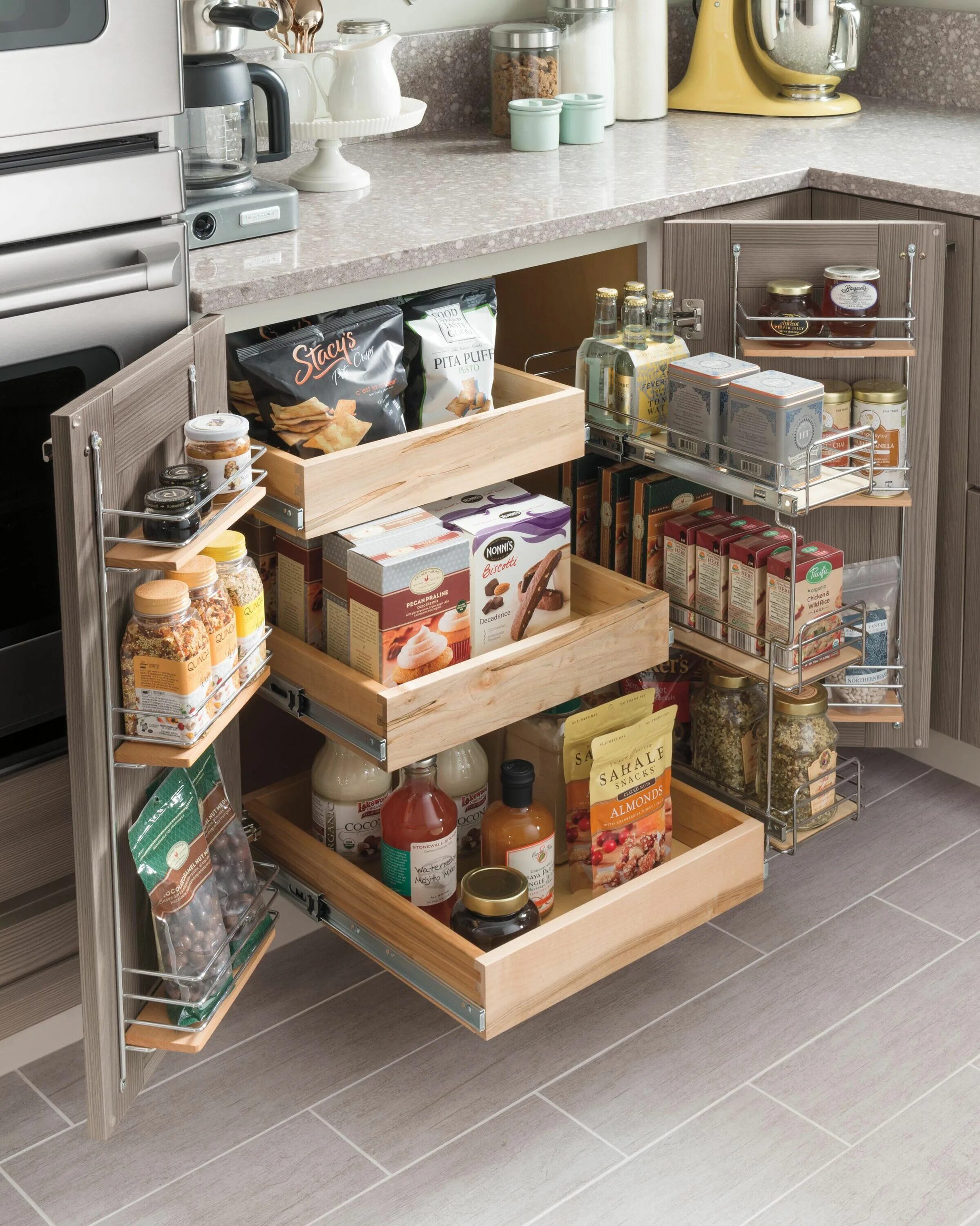 Порядок в кухонных шкафах идеи фото 16 Small Kitchen Storage Ideas for a More Efficient Space Small kitchen storage,