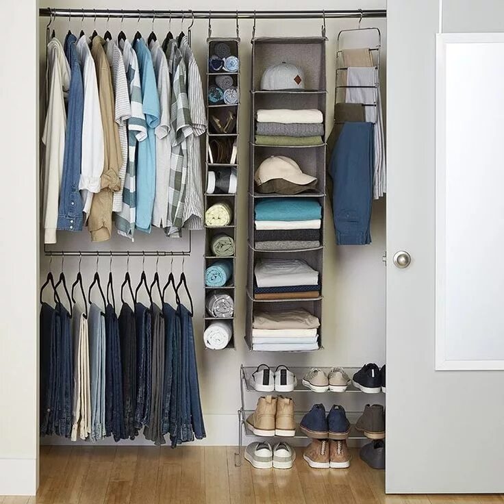 Порядок в шкафу фото Top shelf organization solutions. #organization #storageideas #closetgoals Hangi