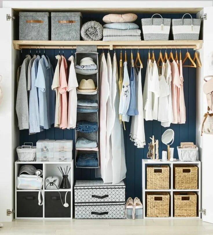 Порядок в шкафу фото Pin on Wardrobe Organization in 2024 Wardrobe organisation, Open wardrobe, Close