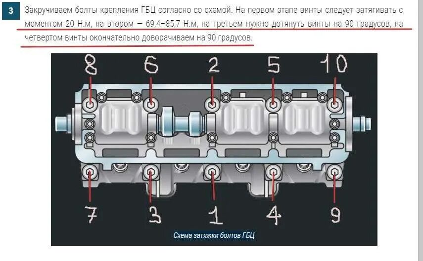 Порядок затяжки болтов гбц 2114 усилие Картинки ПРОТЯЖКА ГОЛОВКИ 2114