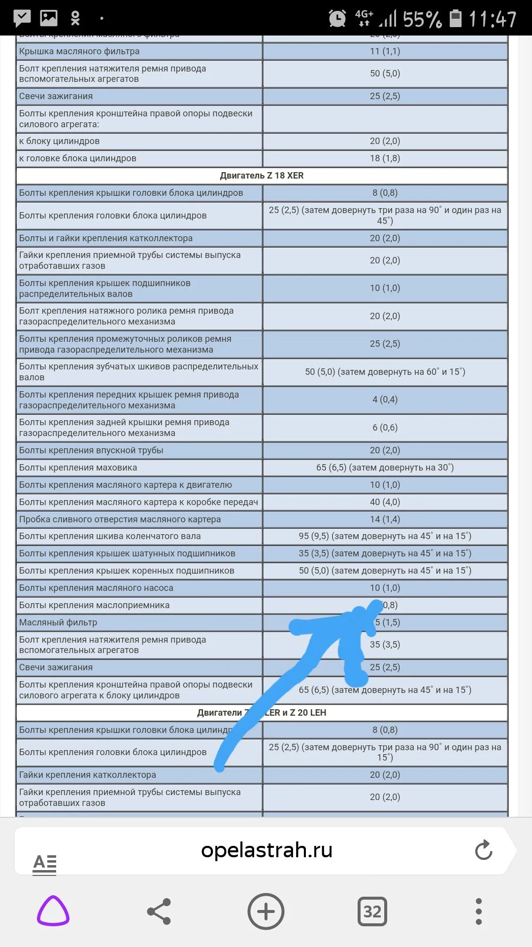 Порядок затяжки болтов гбц z18xer Моменты затяжки z18xer opel - Дельта Драйв