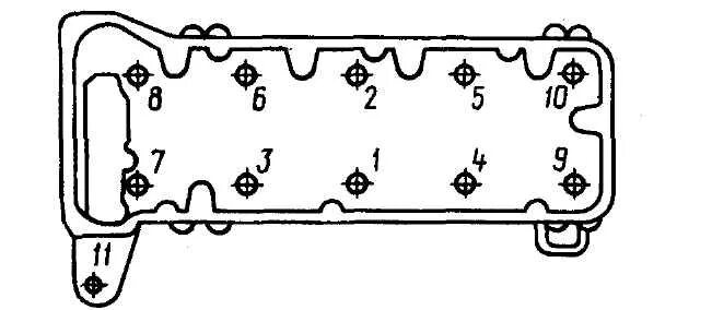 Порядок затяжки болтов головки ваз 2106 Схема и порядок затяжки головки блока цилиндров ВАЗ-2106