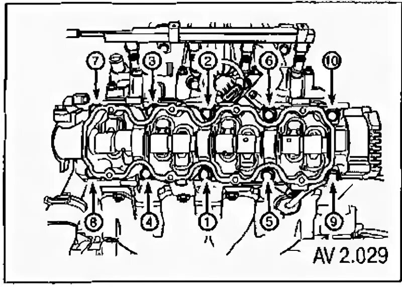 Порядок затяжки болтов шевроле авео Demontaż i montaż głowicy bloku cylindrów (Chevrolet Aveo T200 2003-2008: Silnik