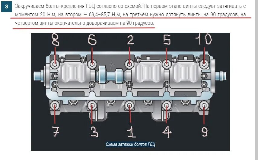 Порядок затяжки болтов ваз 2115 Что такое гбц в автомобиле ваз 2115 - фото - АвтоМастер Инфо