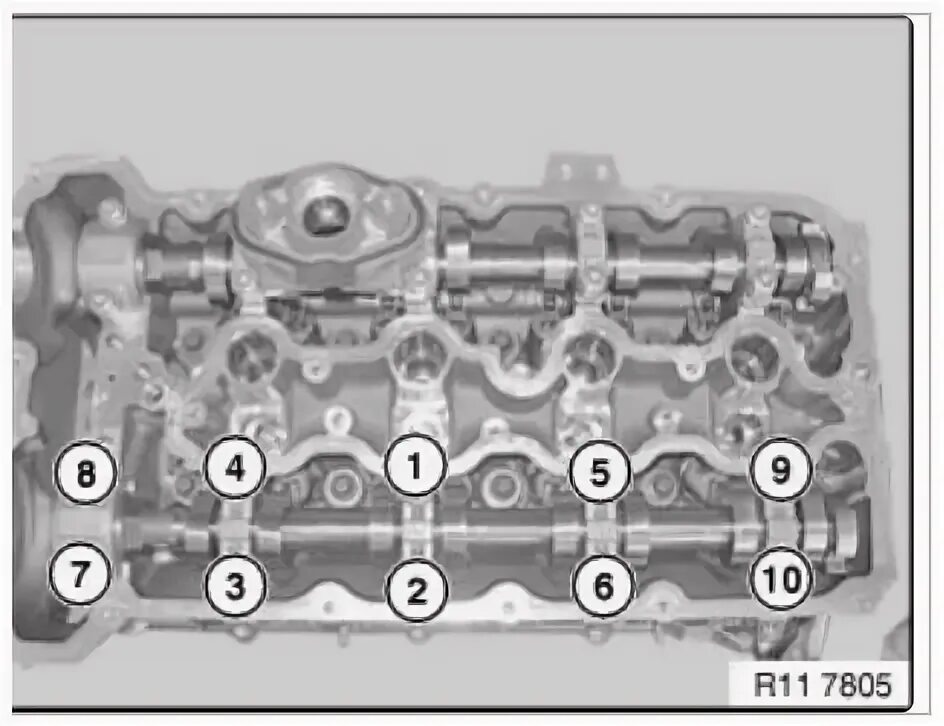 Порядок затяжки гбц бмв n 20 ALLDATA 2009 BMW 750i F01 V8-4.4L Turbo N63 Руководство по эксплуатации двигател