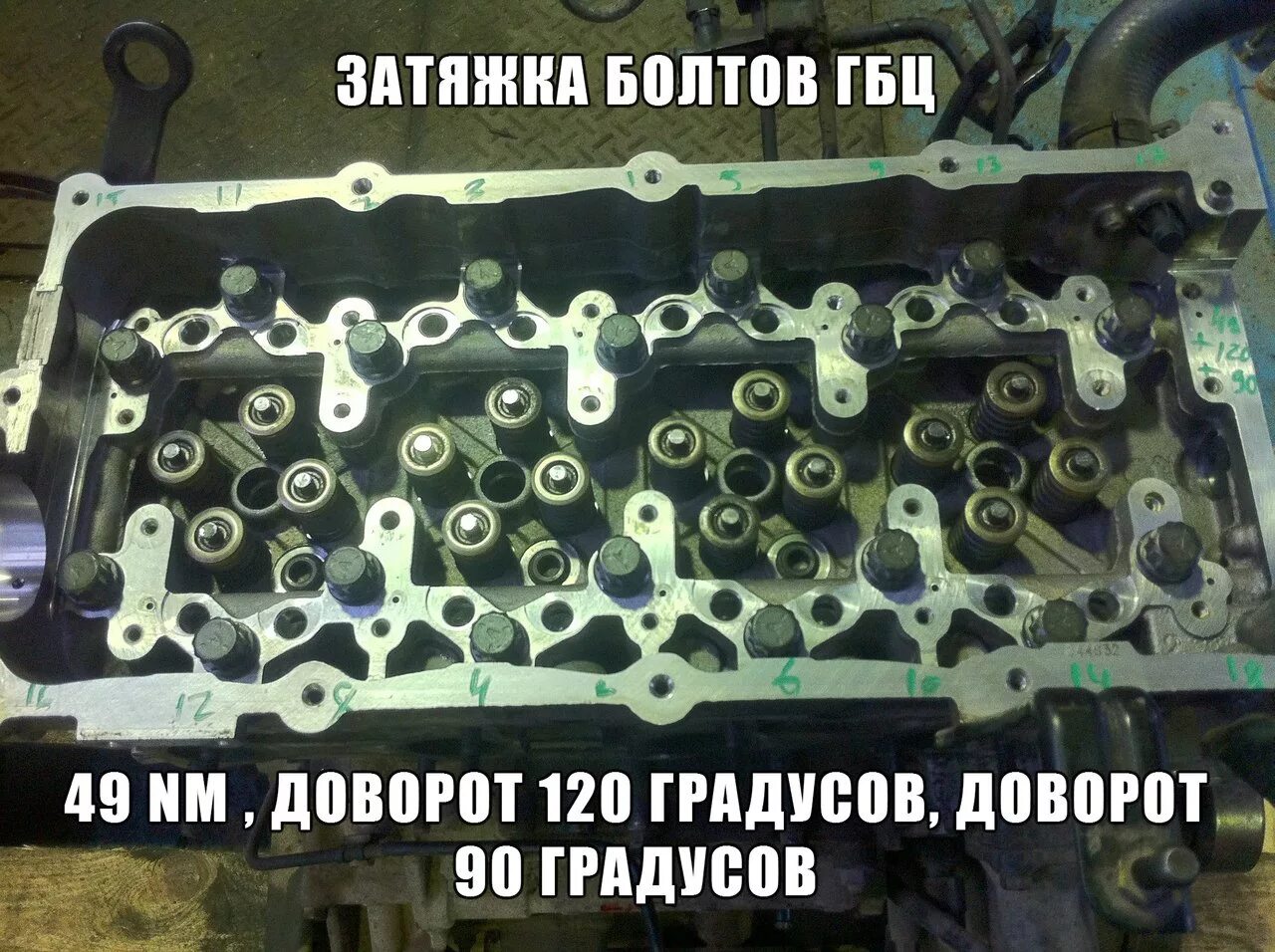 Порядок затяжки гбц d4cb 2.5 дизель дизель D4CB отчёт о сборке и особенности мотора - DRIVE2