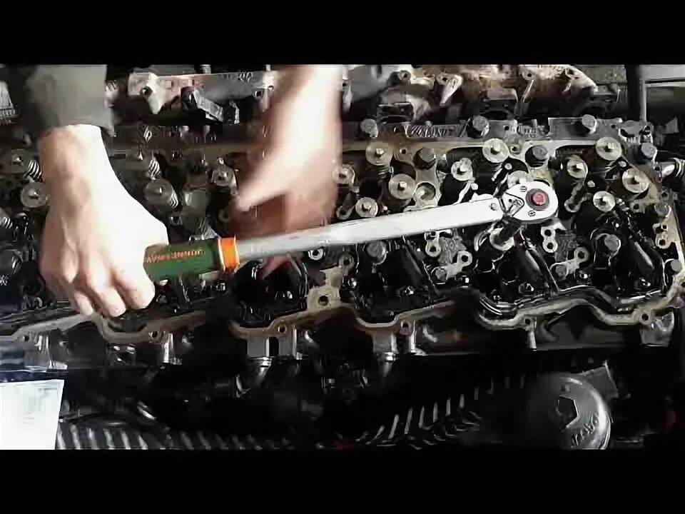 Порядок затяжки гбц даф 105 DAF 105.460 Затяжка Головки ГБЦ. - YouTube