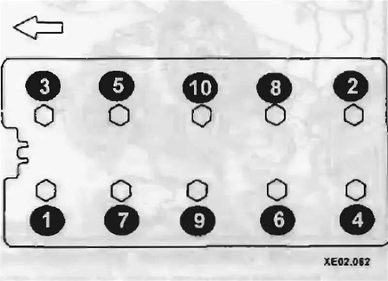 Порядок затяжки гбц элантра xd 1.6 Replacing the cylinder head gasket in 1.6L and 1.8L engines (Hyundai Elantra 1 1