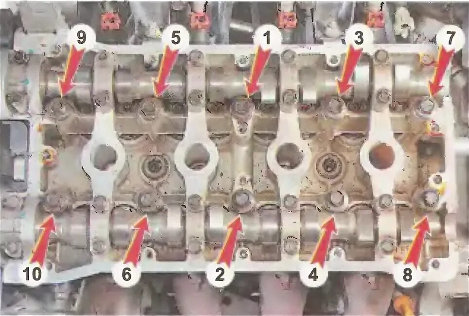 Порядок затяжки гбц f16d3 Ремонт двигателя F16D3. Часть 2 - Chevrolet Cruze (1G), 1,6 л, 2010 года своими 