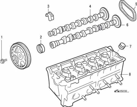 Порядок затяжки гбц гетц 1.4 Головка блока цилиндров Hyundai - Getz