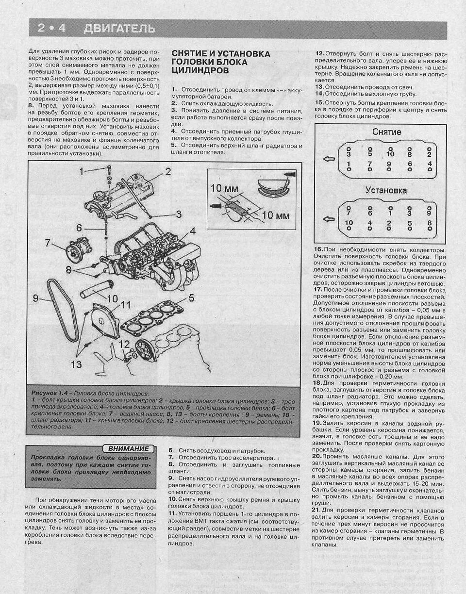 Порядок затяжки гбц ховер 2.4 бензин Протяжка ГБЦ - Great Wall Hover, 2,4 л, 2008 года своими руками DRIVE2