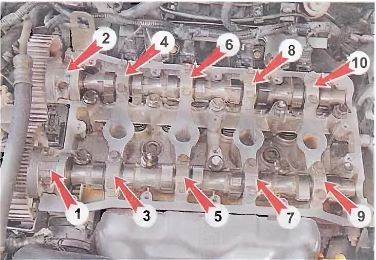 Порядок затяжки гбц лачетти 1.4 Как поменять гидротолкатели клапанов Chevrolet Lacetti - Форум AutoPeople