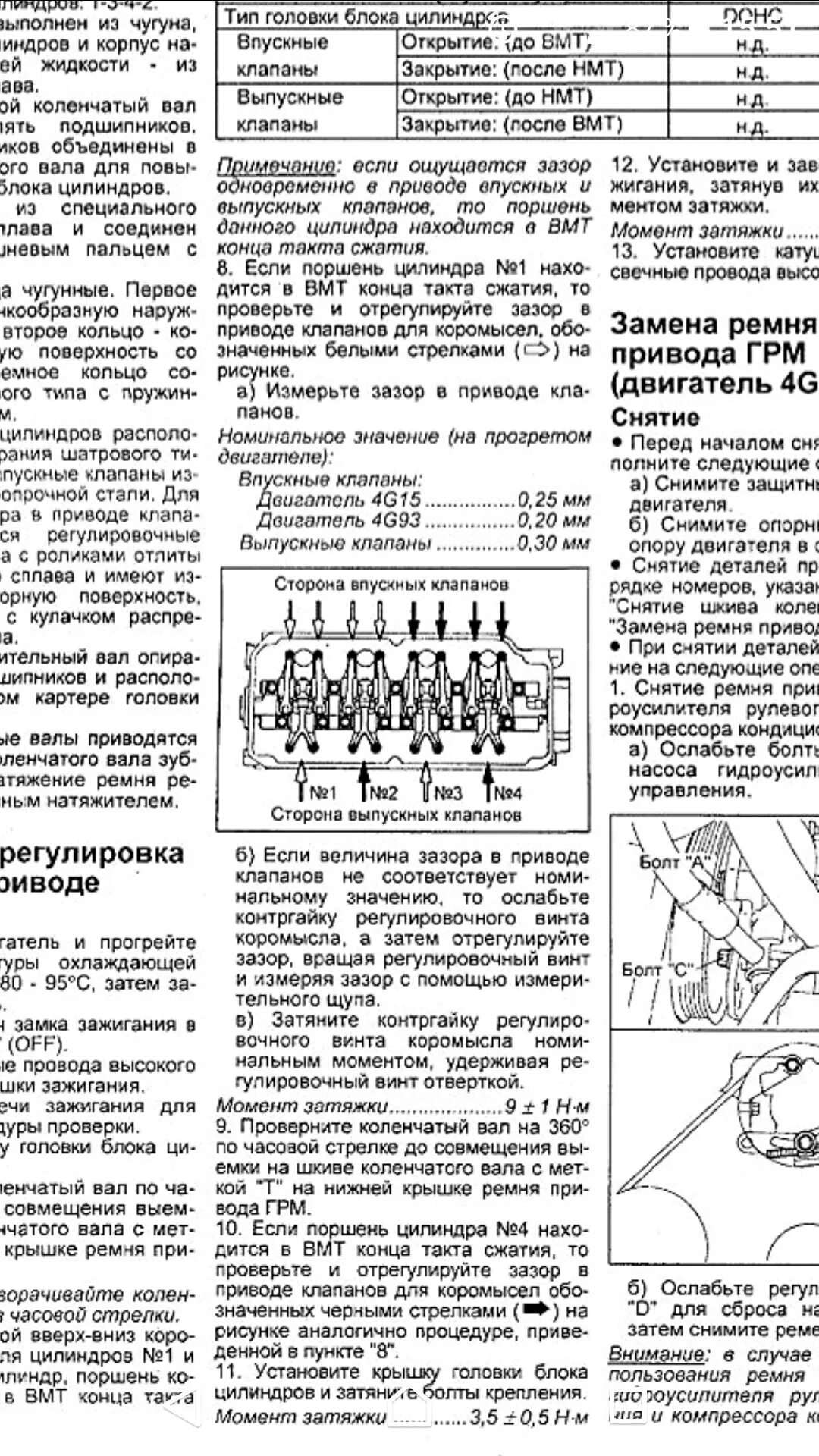 Порядок затяжки гбц лансер 9 1.6 90. ЖТ - готово - Mitsubishi Lancer IX, 1,6 л, 2006 года обкатка DRIVE2