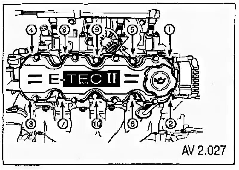 Порядок затяжки гбц шевроле авео 1.2 Demontaż i montaż głowicy bloku cylindrów (Chevrolet Aveo T200 2003-2008: Silnik