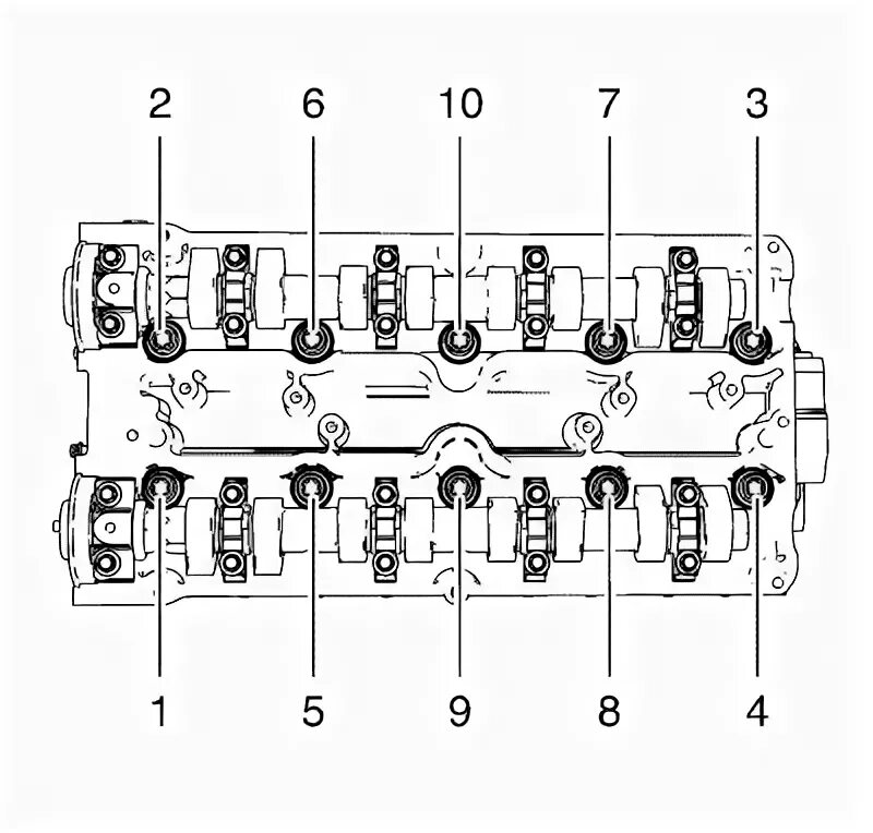 Порядок затяжки гбц шевроле эпика 2.5 Service Information