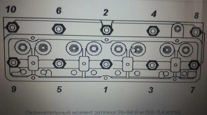 Порядок затяжки гбц умз 417 Затяжка гбц умз: найдено 84 картинок