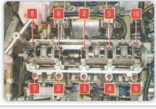 Порядок затяжки головки лада гранта Ох эта гранта - DRIVE2
