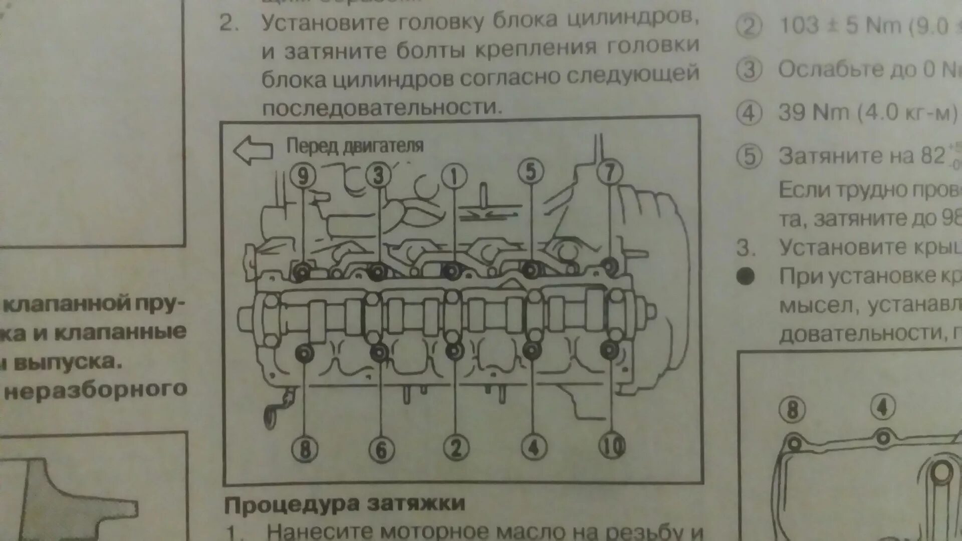 Порядок затяжки головки ниссан Летают головы. Замена прокладки ГБЦ - Nissan AD (Y10), 1,7 л, 1991 года своими р