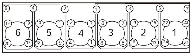 Порядок затяжки головок 236 Схема затяжки болтов