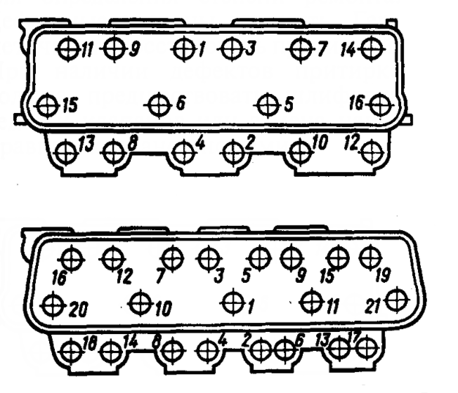 Порядок затяжки головок 236 Все о прокладках ГБЦ МАЗ и ГБЦ ЯМЗ