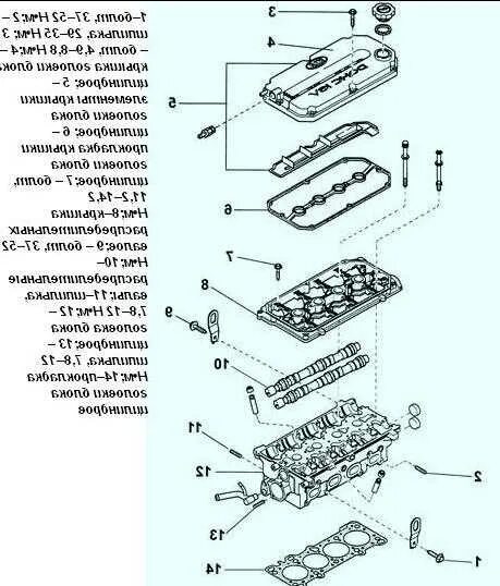 Чистка гидрокомпенсаторов и замена маслосъёмных колпачков KIA Spectra 1,6 Часть 