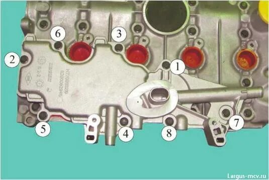 Порядок затяжки клапанной крышки рено логан Замена прокладки клапанной крышки, замена герметика крышки ГБЦ Lada Largus / Лад