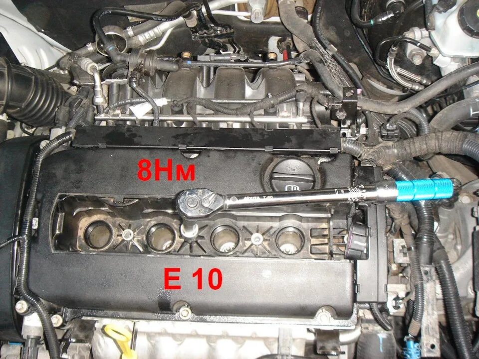 Порядок затяжки клапанной крышки шевроле круз 1.8 Замена прокладки и мембраны клапанной крышки - Chevrolet Cruze (1G), 1,8 л, 2012