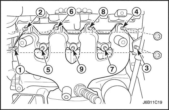 Порядок затяжки коллектора нива шевроле Service Manual2006 Nubira-Lacetti MAINTENANCE AND REPAIR